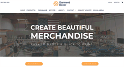 Desktop Screenshot of garmentdecor.com